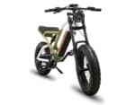Bicicleta eléctrica Commando Verde Militar 3