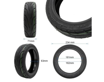 Cubierta tubeless 10x2,5-6,5 con GEL ANTIPINCHAZOS [CST] 2