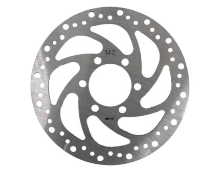 Disco de freno R6,2 140mm 6H plata - 48mm con grosor 2,9mm