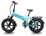 Lithor ebike fatbike plegable Turquesa 2