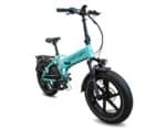 Lithor ebike fatbike plegable Turquesa 3