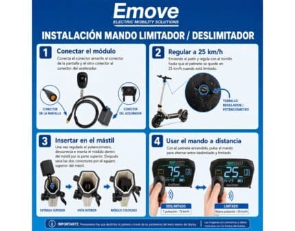 Mando deslimitador limitador Ecoxtrem Armored M41 Tank 2