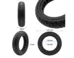 Rueda maciza offroad 8,5x2 (5075-6,1) - Negro 2