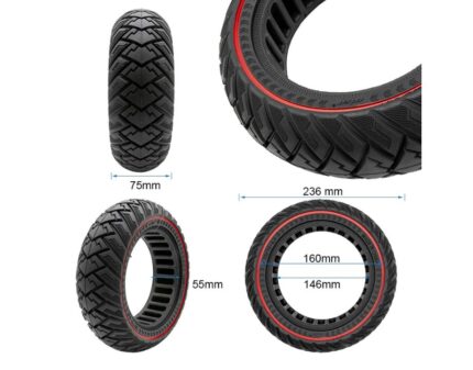 Rueda maciza offroad 7075-6,5 - Linea Roja 2