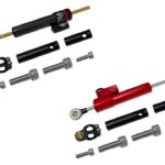 Damper Amortiguador de Dirección + adaptador (Adaptable a Ecoxtrem Armored, Kukirin)