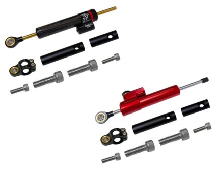 Damper Amortiguador de Dirección + adaptador (Adaptable a Ecoxtrem Armored, Kukirin)