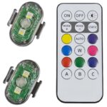 Luz Led RGB Con Mando (2 uds)