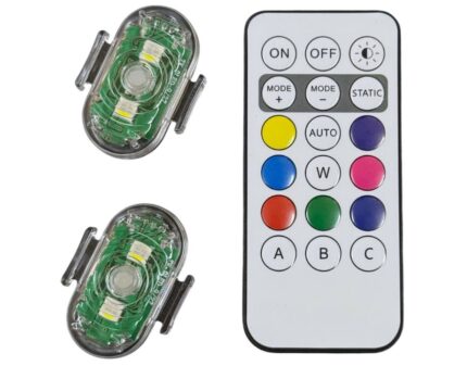 Luz Led RGB Con Mando (2 uds)