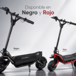 Patinete eléctrico Rovoron R7 homologado DGT disponible en negro y rojo