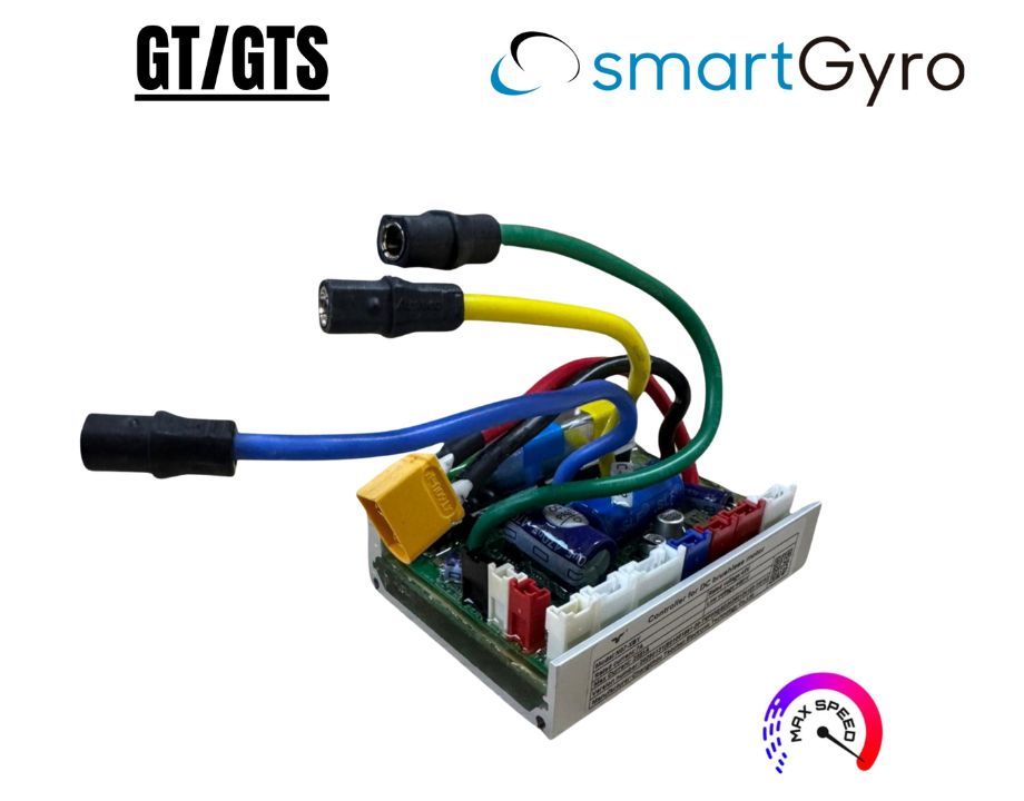 Controladora Deslimitada Original SmartGyro Rockway GT y GTS 48V 25A Controladora deslimitada original SmartGyro Rockway GT y GTS de 48V y 25A compatible con SmartGyro CORE y NFC.