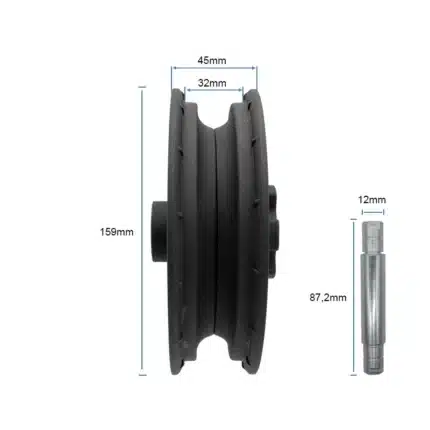 Medidas llanta divisible Xiaomi M365 1S Pro Pro 2 Mi 3