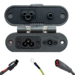 Puerto de carga Ninebot MAX G2 E con conectores
