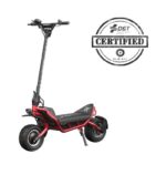 Patinete eléctrico Rovoron R7 rojo homologado DGT vista completa