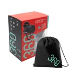 Casco UTROX Urban Gray con caja y bolsa de transporte