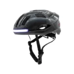 Casco UTROX Urban Gray para patinete y bicicleta con luz delantera integrada