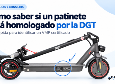 Cómo saber si un patinete está homologado por la DGT
