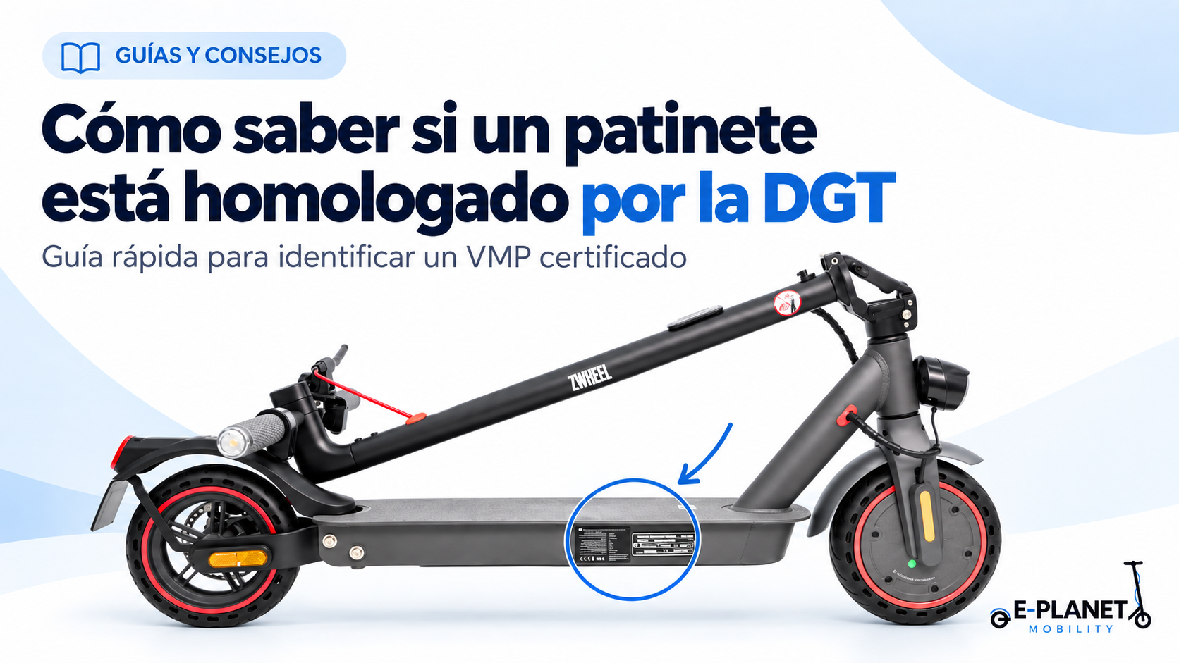 Cómo saber si un patinete está homologado por la DGT