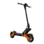 Vista frontal lateral del patinete eléctrico Kamikaze K1 Lite