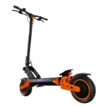 Vista trasera lateral del patinete eléctrico Kamikaze K1 Lite