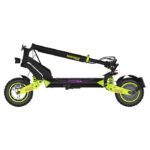 Vista lateral derecha del patinete eléctrico Kamikaze K1 Plus Tokyo Drift plegado