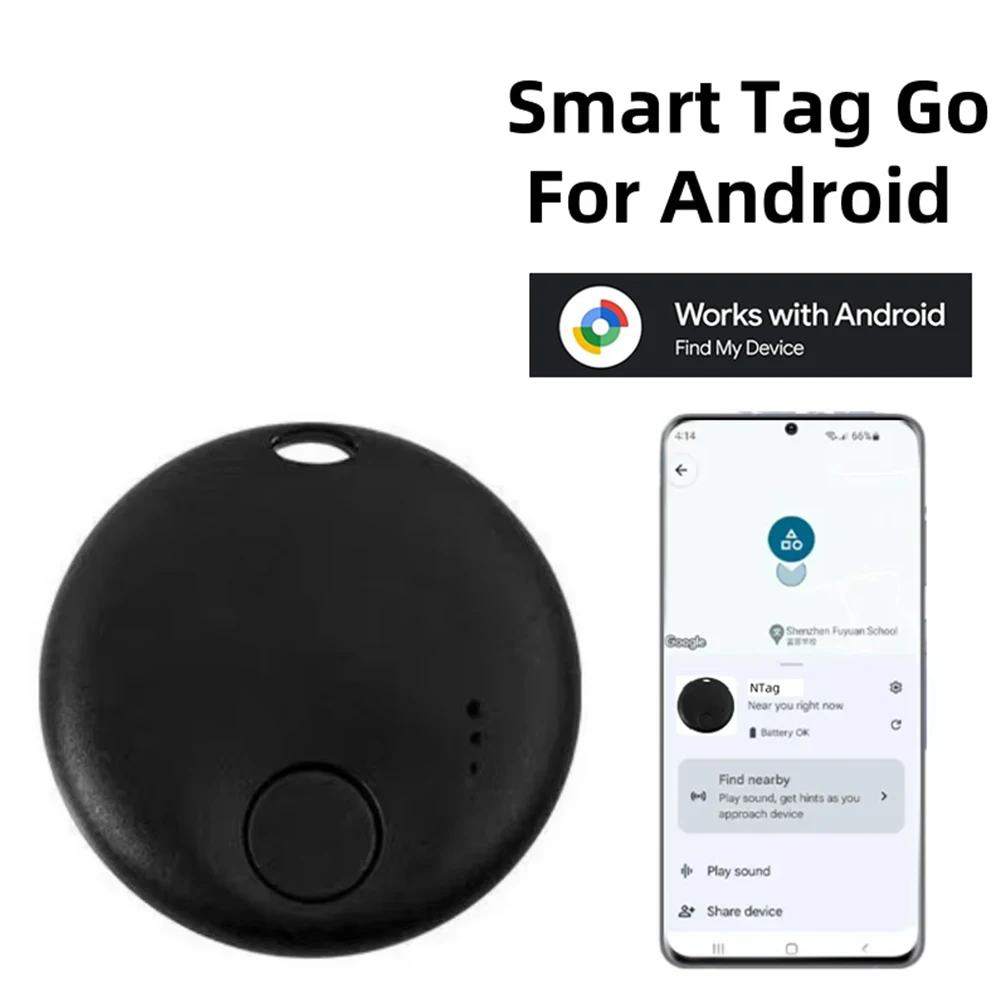 Smart Tag Go compatible con Android Find My Device Localizador Smart Tag Go compatible con Android Find My Device