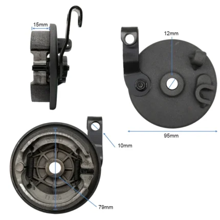 Medidas tapa de freno de tambor Xiaomi Scooter 6