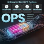 SmartGyro Crossover Dual XT batería Sentinel OPS con protecciones
