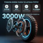 SmartGyro Crossover Dual XT doble motor y 3000W de potencia máxima