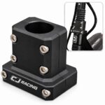 Abrazadera fija CJ Racing para Dualtron de 52,5 mm con seis tornillos Allen de fijación