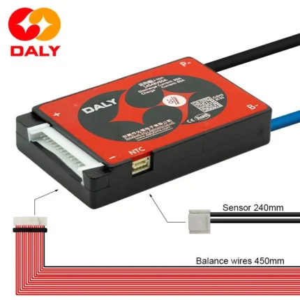BMS DALY 14S 52V 60A New Generation con sensor NTC y cables de balanceo