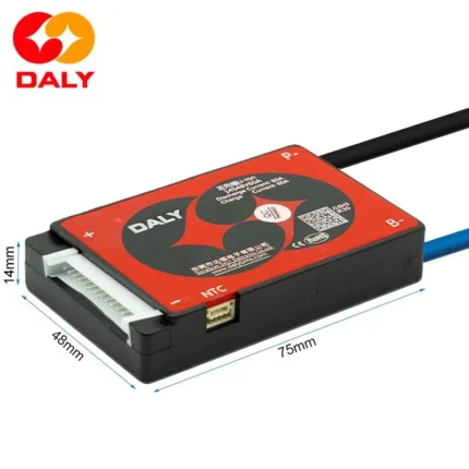 BMS DALY 14S 52V 60A New Generation con medidas 75 x 48 x 14 mm