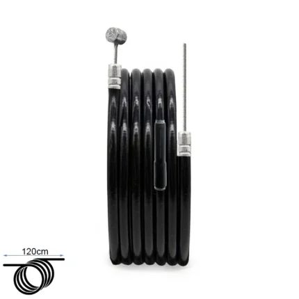 Cable de freno delantero NIU KQi2 de 120 cm con funda negra