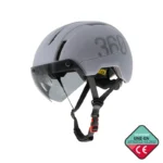 Casco COVEX Sport gris talla M con visera