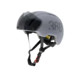 Casco COVEX Sport gris talla M con visera frontal bajada