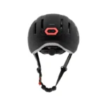 Casco COVEX Sport negro talla L vista trasera con luz