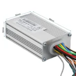 Controladora J&P 48V 25A 800W con medidas 89 x 52 x 32 mm
