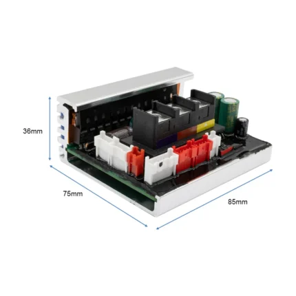 Controladora Ninebot G2 Max deslimitada con medidas 85 x 75 x 36 mm