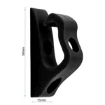 Gancho de plástico negro para Xiaomi con medidas 58 x 15 mm